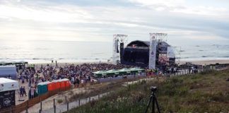 Un espectacular Beach Party hace vibrar la playa de Aterro en Matosinhos