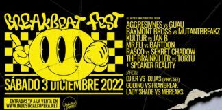 Industrial Copera volverá a dar hueco a Breakbeat Fest el próximo 3 de diciembre Industrial Copera Breakbeat Fest