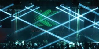 El ritmo en NITSA no para dando la bienvenida a julio de la mano de Eli Brown Una sesión de DJ con láseres en la Sala Apolo, Nitsa Club de Barcelona