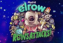 ¡Vaya cartel de elrow para empezar el 2019 en Madrid! elrow Fabrik 2019