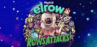 ¡Vaya cartel de elrow para empezar el 2019 en Madrid! elrow Fabrik 2019
