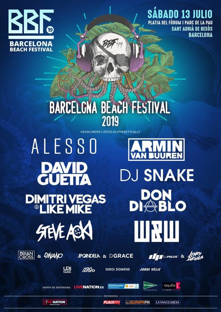 Barcelona Beach Festival revela el cartel para su sexta edición