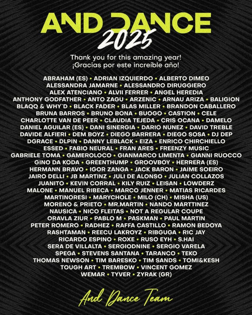 and dance beatport 2025