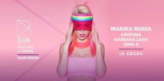 Marika Rossa encabeza el nuevo evento de B Club marika rossa b club