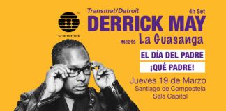 Derrick May visitará en marzo la Sala Capitol en Santiago derrick may santiago de compostela
