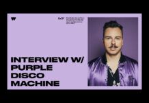 Wololo Sound entrevista a Purple Disco Machine