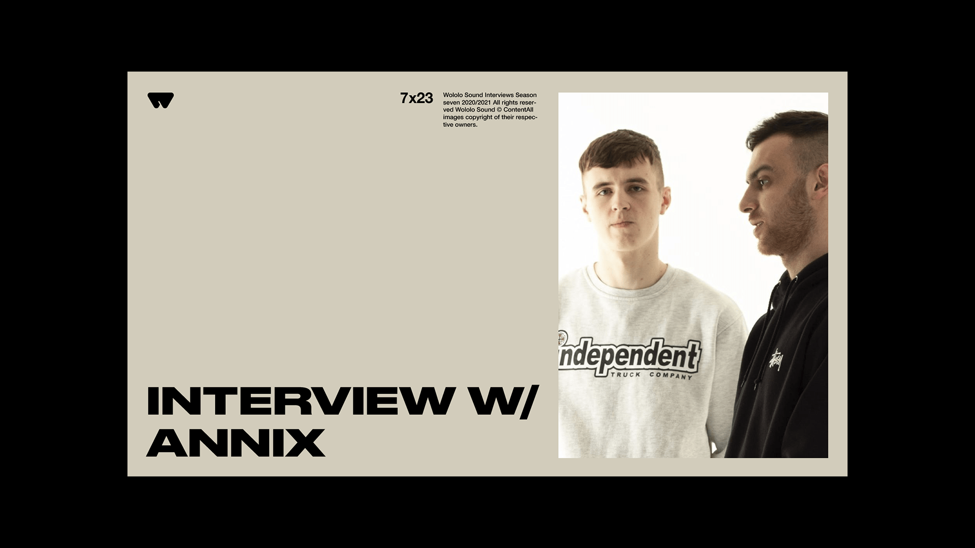 ANNIX INTERVIEW