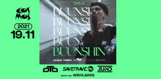 Buunshin debutará en España este viernes en Sala Cosmos BUUNSHIN COSMOS