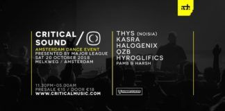 El drum and bass también estará presente en el ADE Critical ADE