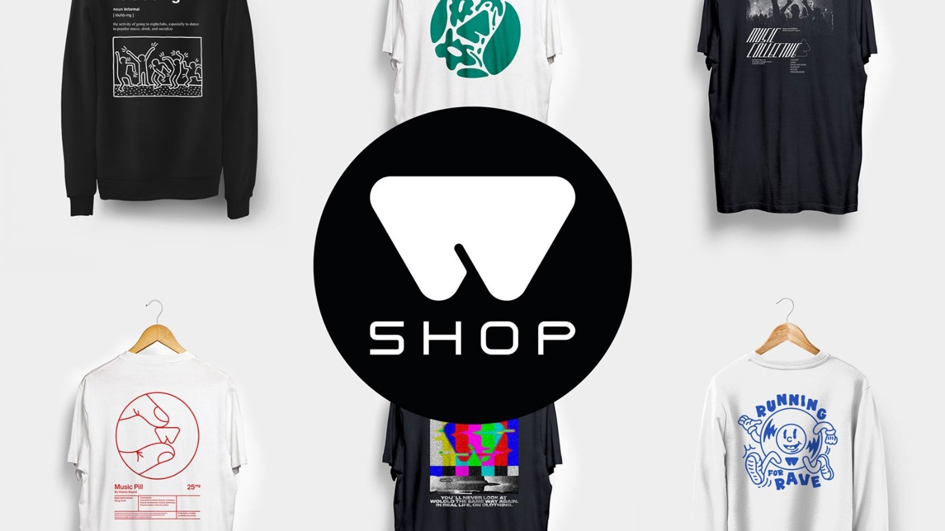 Camisetas música electrónica: Wololo Shop by Wololo Sound