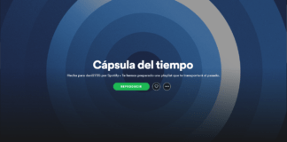 Revive las canciones de tu juventud con Spotify y su cápsula del tiempo Cápsula del tiempo Spotify