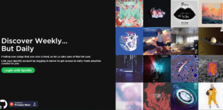 Descubre nuevas canciones en Spotify todos los días con Discoverify Discoverify