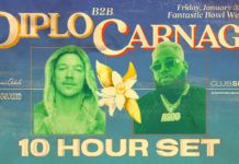 Diplo y Carnage anuncian un B2B de 10 horas DIPLO CARNAGE