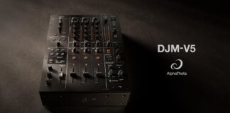 AlphaTheta lanza al mercado la DJM-V5, una versión compacta de la DJM-V10 orientada a la mezcla creativa