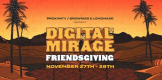 Brownies & Limonade presentan el nuevo festival ‘Digital Mirage Friendsgiving’ Digital MIrage Friendsgiving