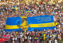 Sacan a subasta la bandera en homenaje a Avicii mostrada en Tomorrowland Subasta bandera Avicii Tomorrowland