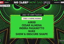 CODE y Fabrik llegan a Serbia gracias a Exit Festival