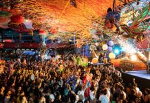 Fabrik abre su temporada 22/23 con musicón y mucho confeti junto a elrow chinese row year fabrik