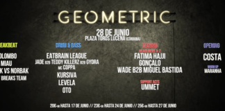 Geometric by Homies trae de nuevo el mejor bass y techno a Córdoba GEOMETRIC HOMIES 28 JUNIO