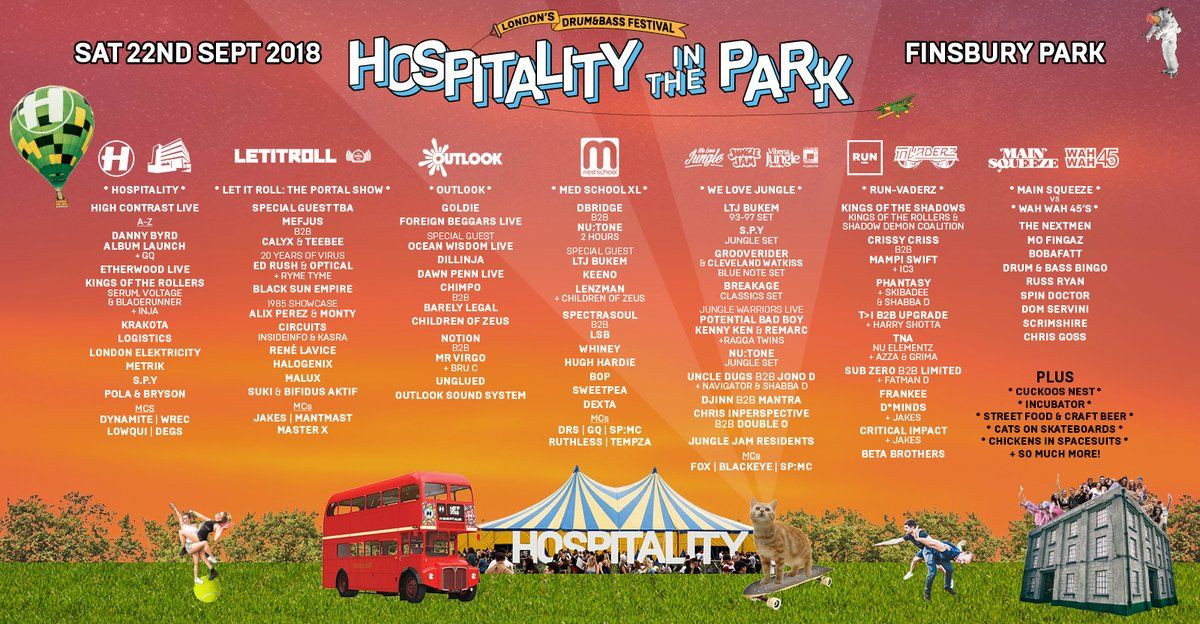 HOSPITALITY IN THE PARK 2018