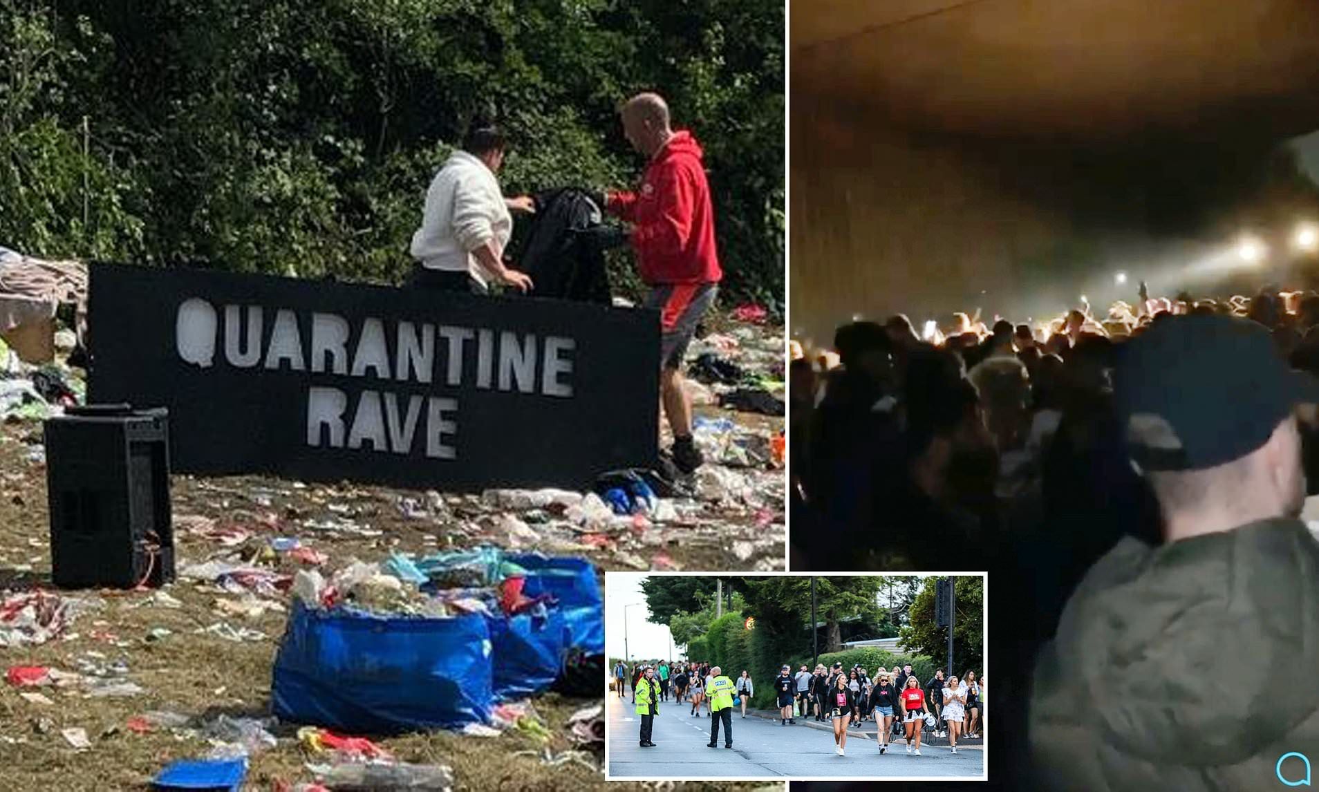 Manchester congregó a 6.000 personas en dos raves ilegales