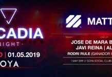 Matt Nash encabeza la quinta edición de Arcadia Night en Goya Social Club Arcadia Night Matt Nash