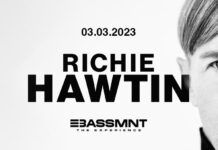 Richie Hawtin actuará en The Bassement Club el 3 de marzo