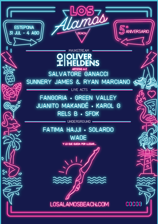 Oliver Heldens Primer Headliner De Los álamos 2019 Wololo