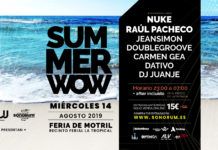 Summer WOW 2019 anuncia su cartel en Granada Summer WOW 2019