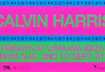 Calvin Harris tendrá una residencia de seis fechas en Ushuaïa Ibiza en 2019 Calvin Harris Ibiza 2019