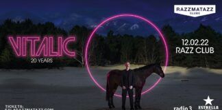 Vitalic celebra 20 años de carrera haciendo parada en Razzmatazz Barcelona Vitalic Razzmatazz Barcelona