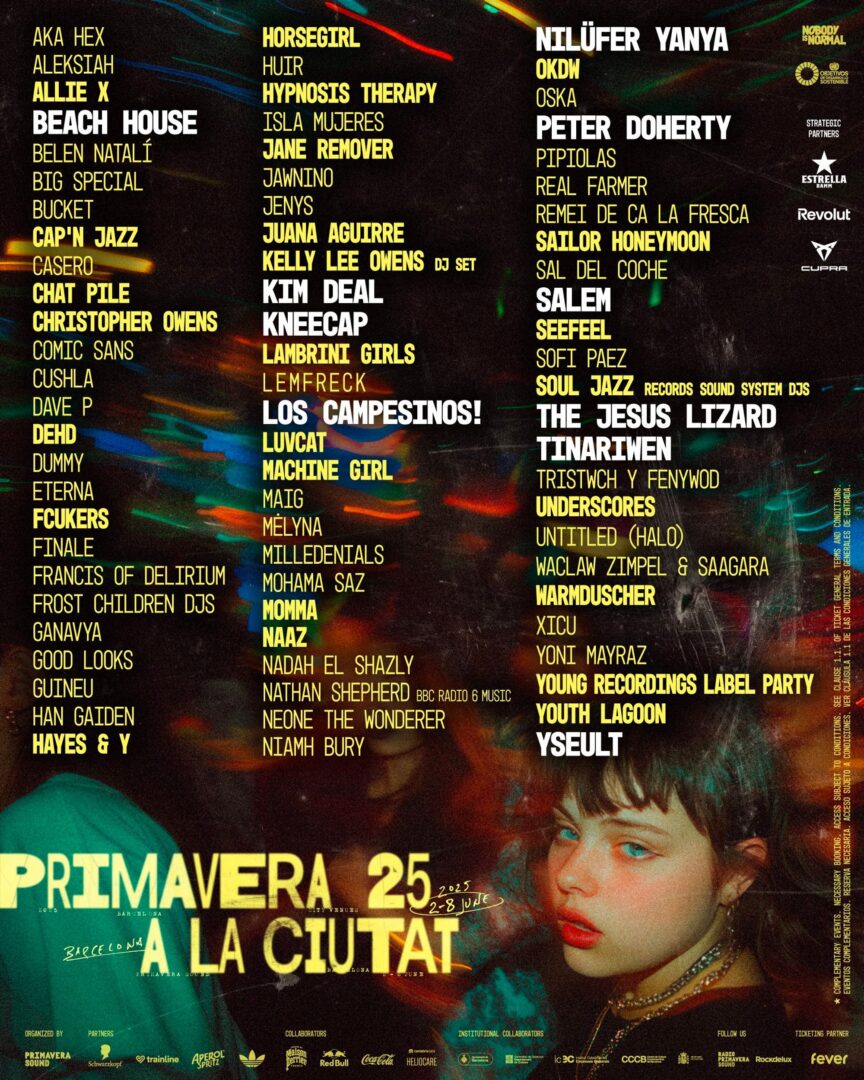 Cartel completo Primavera a la Ciutat