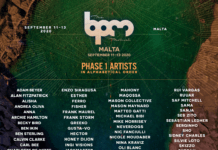 The BPM Festival Malta presenta una abrumante phase 1 de su line-up