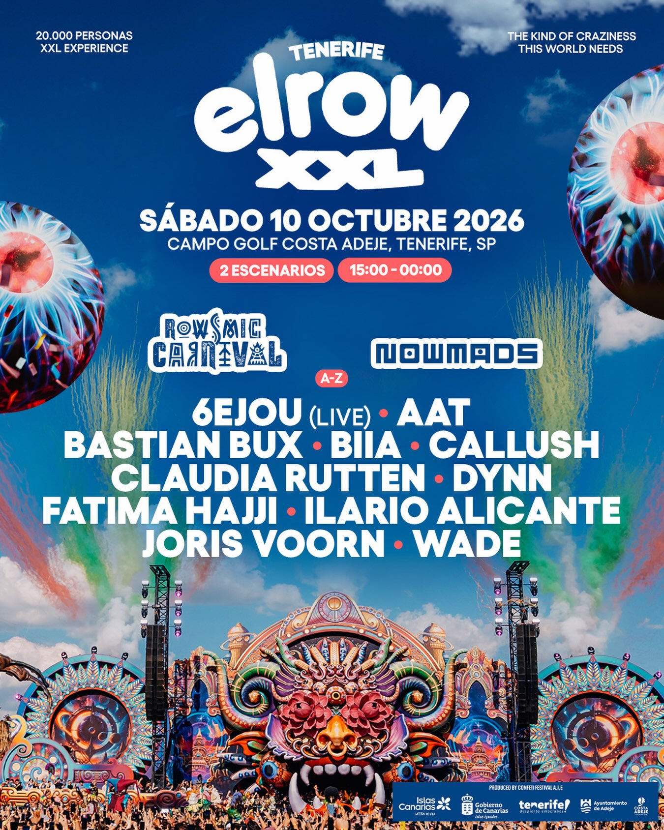 Featured image for ‘elrow XXL Tenerife’