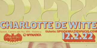 Charlotte de Witte visitará Valencia de la mano de Wax / Spook charlotte de witte wax