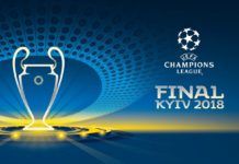 Hardwell actuará junto a Dua Lipa en la final de la UEFA Champions League Cartel oficial de la final de la UEFA Champions League 2018 en KievCartel oficial de la final de la UEFA Champions League 2018 en Kiev