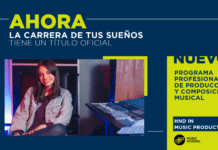 DJP Music School lanza un nuevo programa de producción musical con titulación oficial internacional