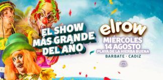 elrow anuncia su cartel para el 14 de agosto en Cádiz elrow cadiz cartel