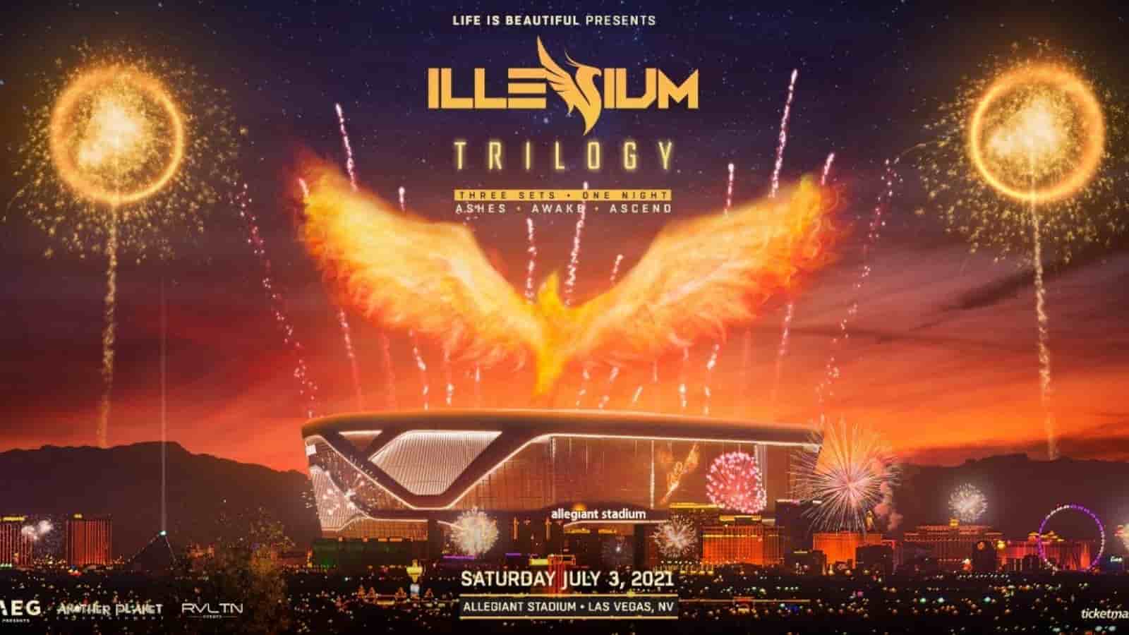 Illenium lleva su trilogía con un espectacular show a Las Vegas