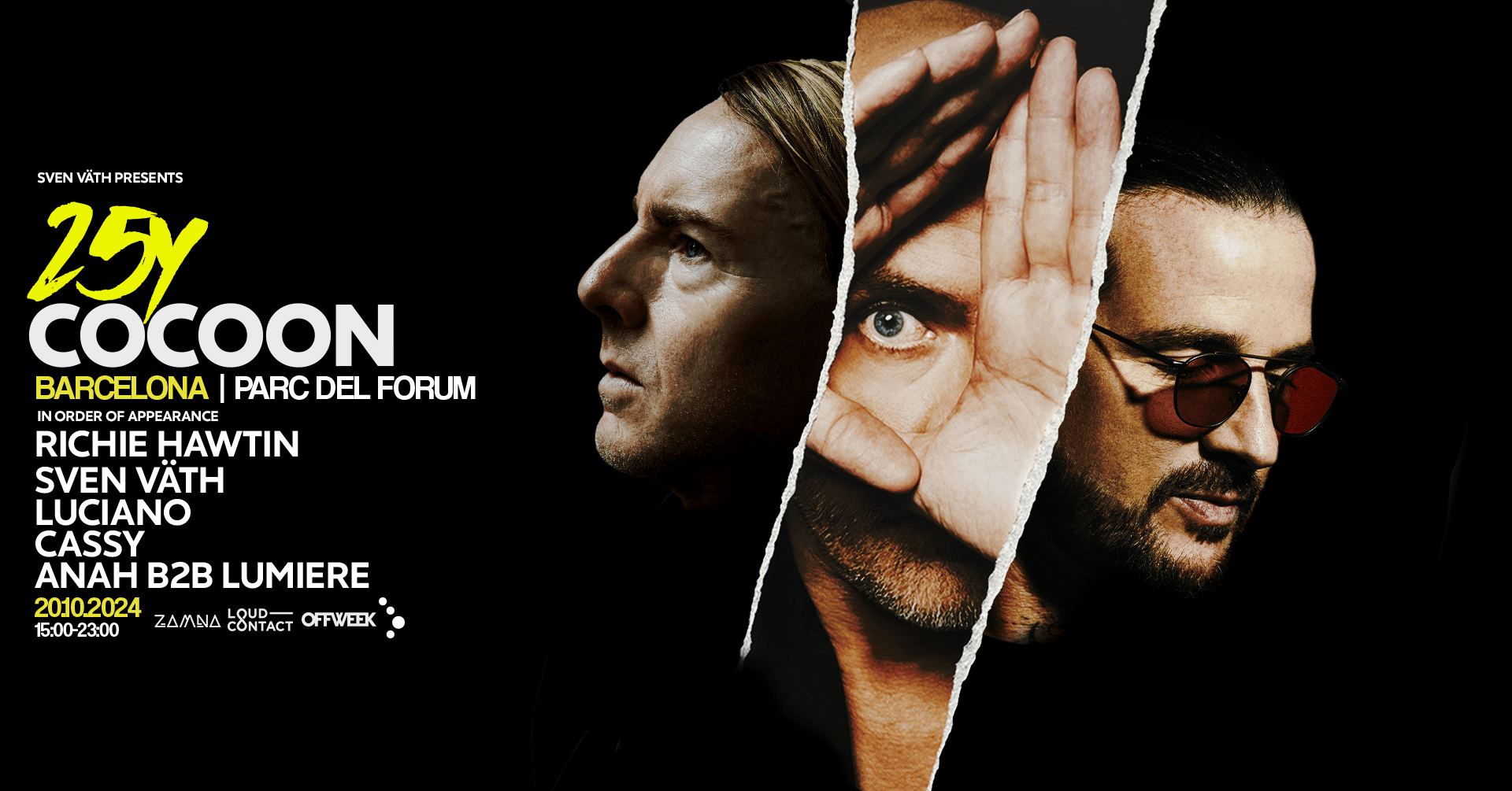 Cartel completo Cocoon 25 aniversario