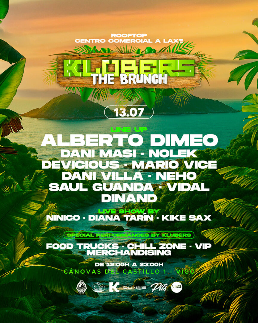 Line up Klubers the Brunch