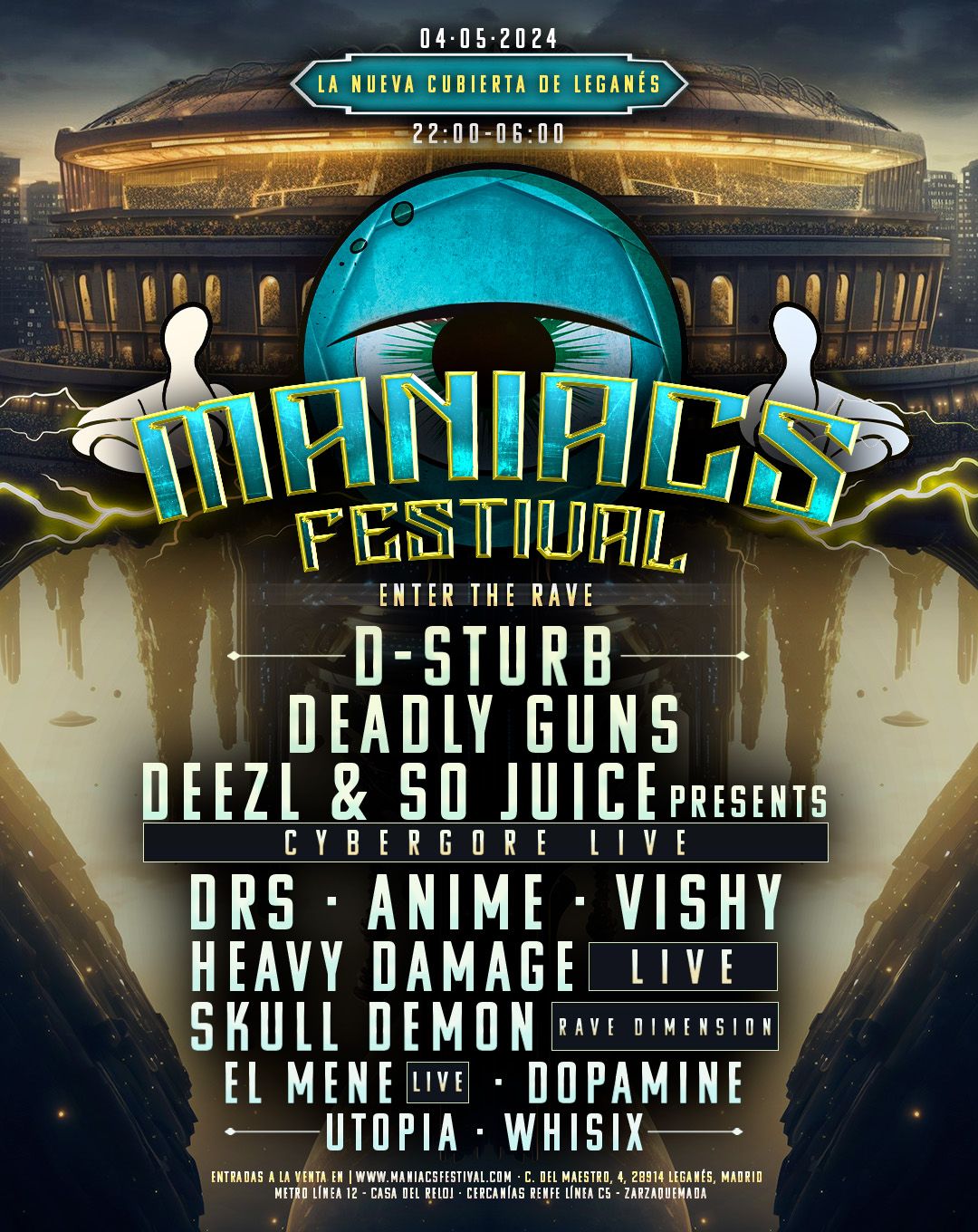 Maniacs Festival 2024: Noticias, Cartel Y Entradas | Wololo Sound