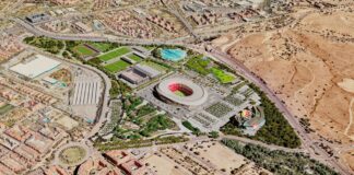 Madrid construirá un estadio de conciertos para 20.000 personas junto al Metropolitano Nuevo estadio conciertos Madrid