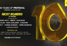 Protocol y Nicky Romero te invitan al ADE 2022 por su 10º aniversario protocol ade 2022