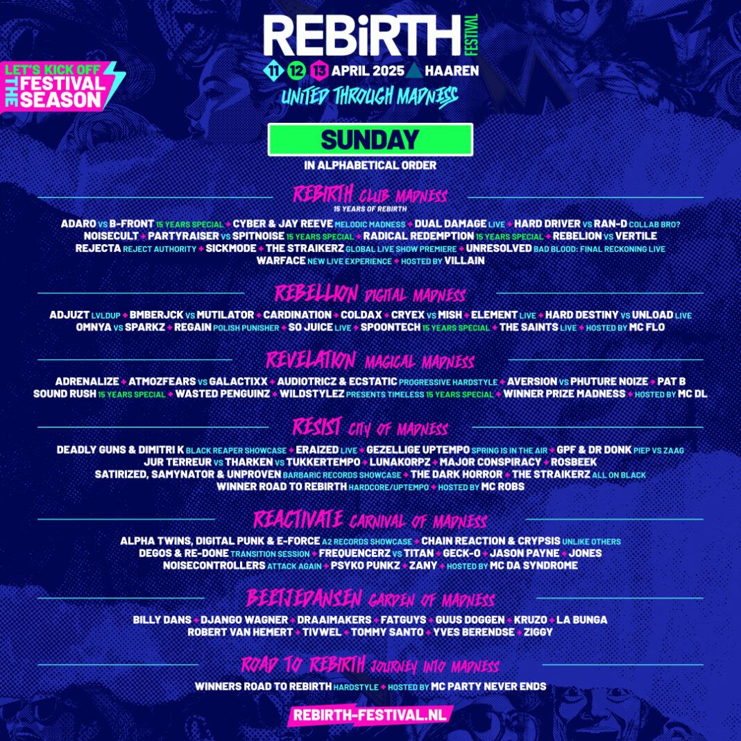 REBiRTH Festival 2025 noticias, cartel y entradas Wololo Sound