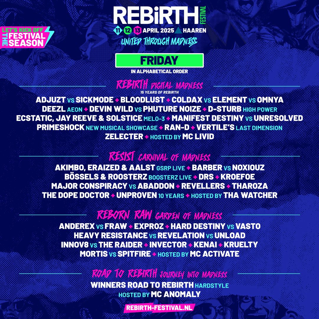 REBiRTH Festival 2025 noticias, cartel y entradas Wololo Sound