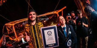 Reinier Zonneveld bate el récord Guinness por el live de electrónica más extenso